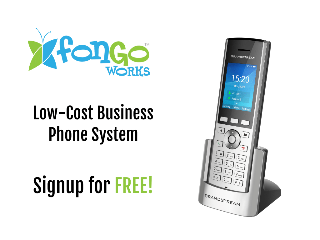 Low-cost business phone system, signup for free.