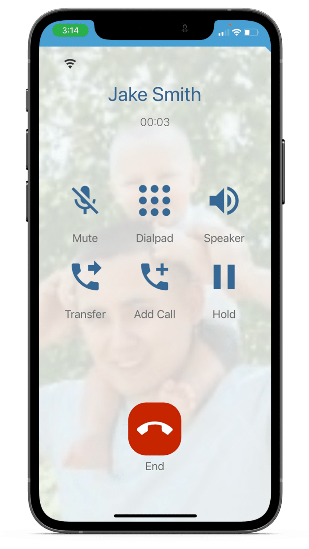 Making your first call in the Fongo Mobile app