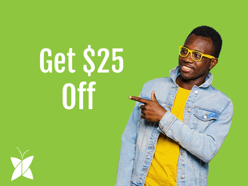 Get $25 Off.