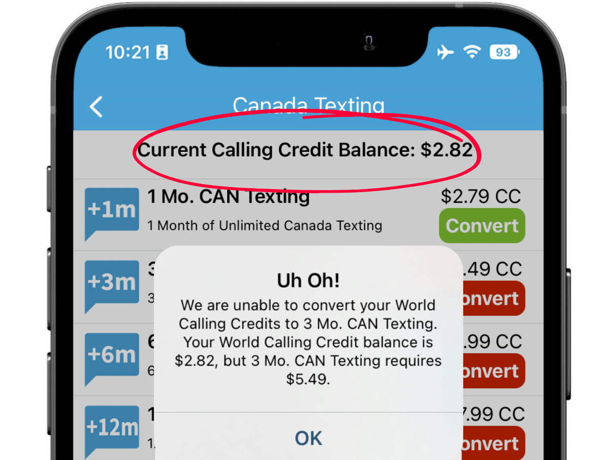 credit balance