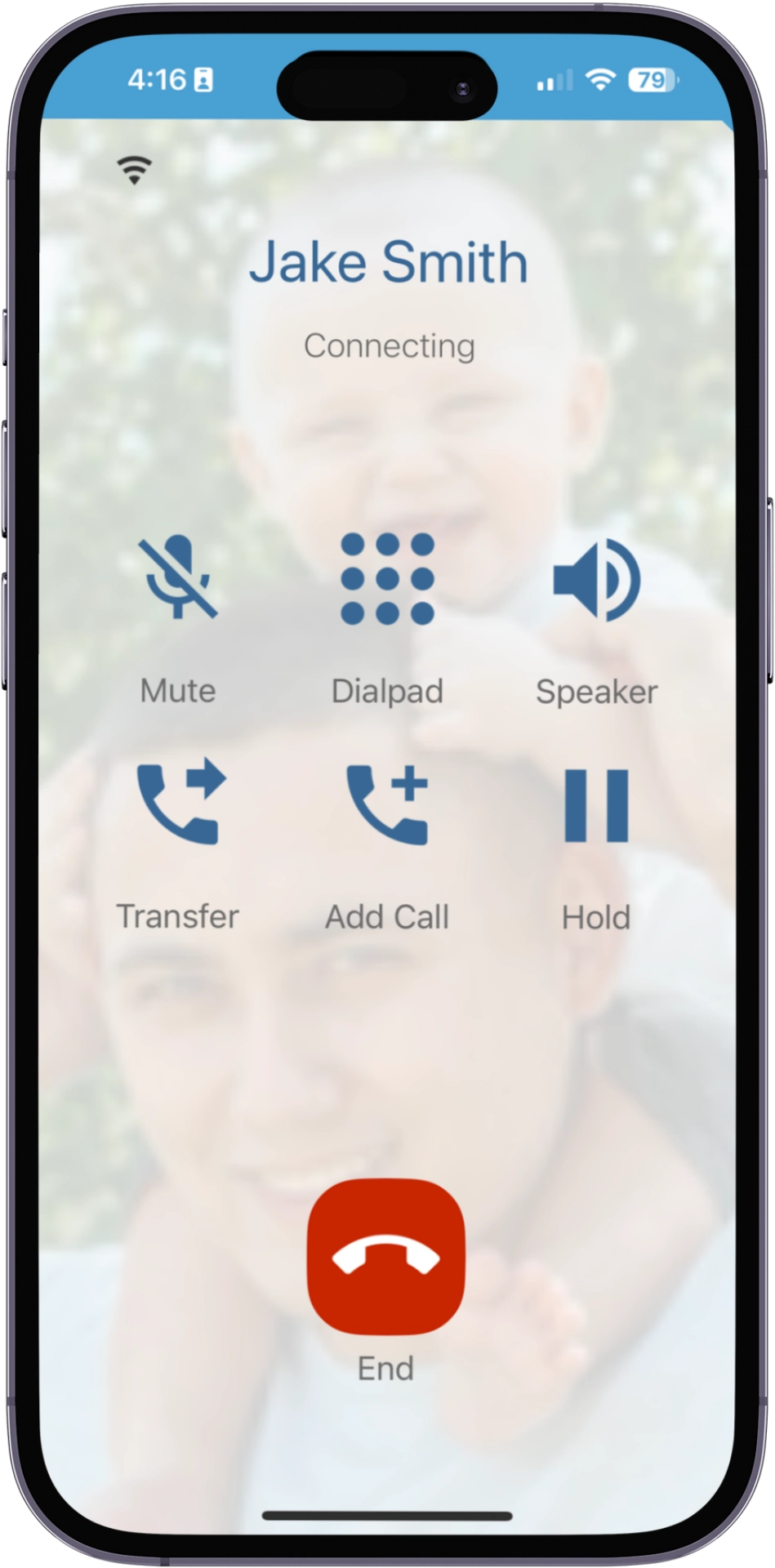 Making your first call in the Fongo Mobile app