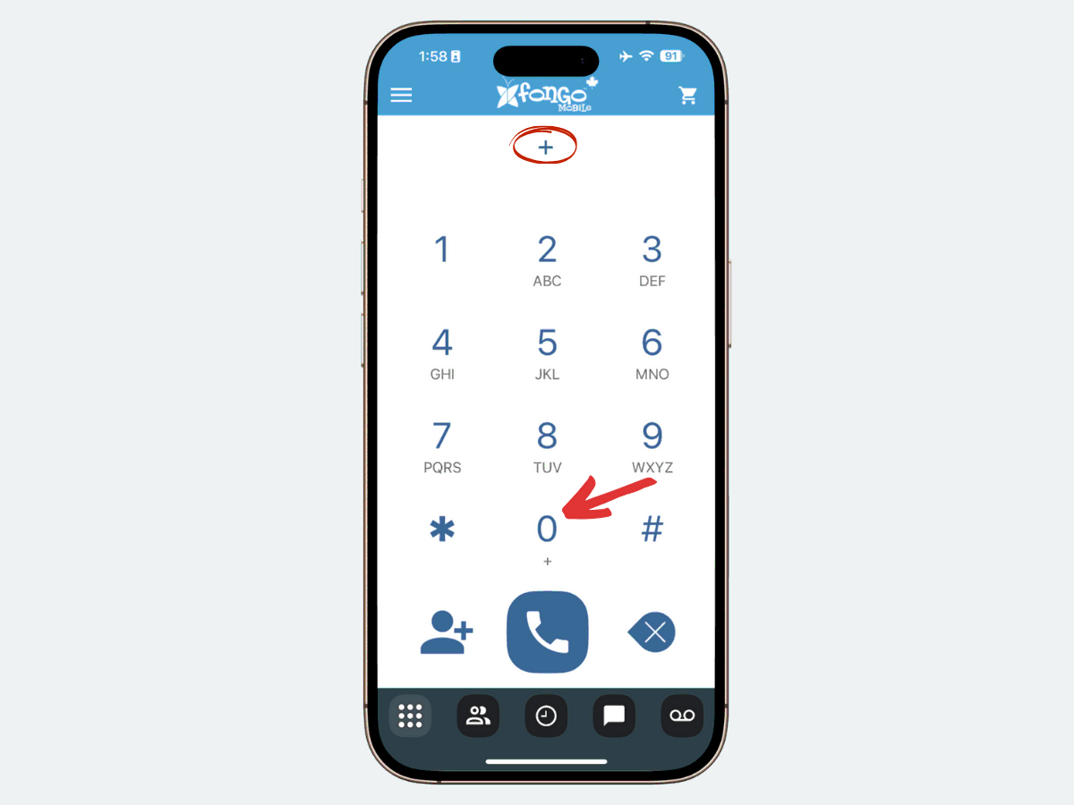 clicking * before dialing a phone number