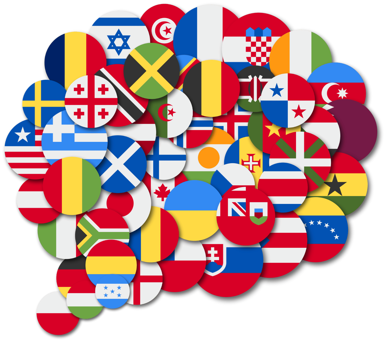 International Chat Bubble